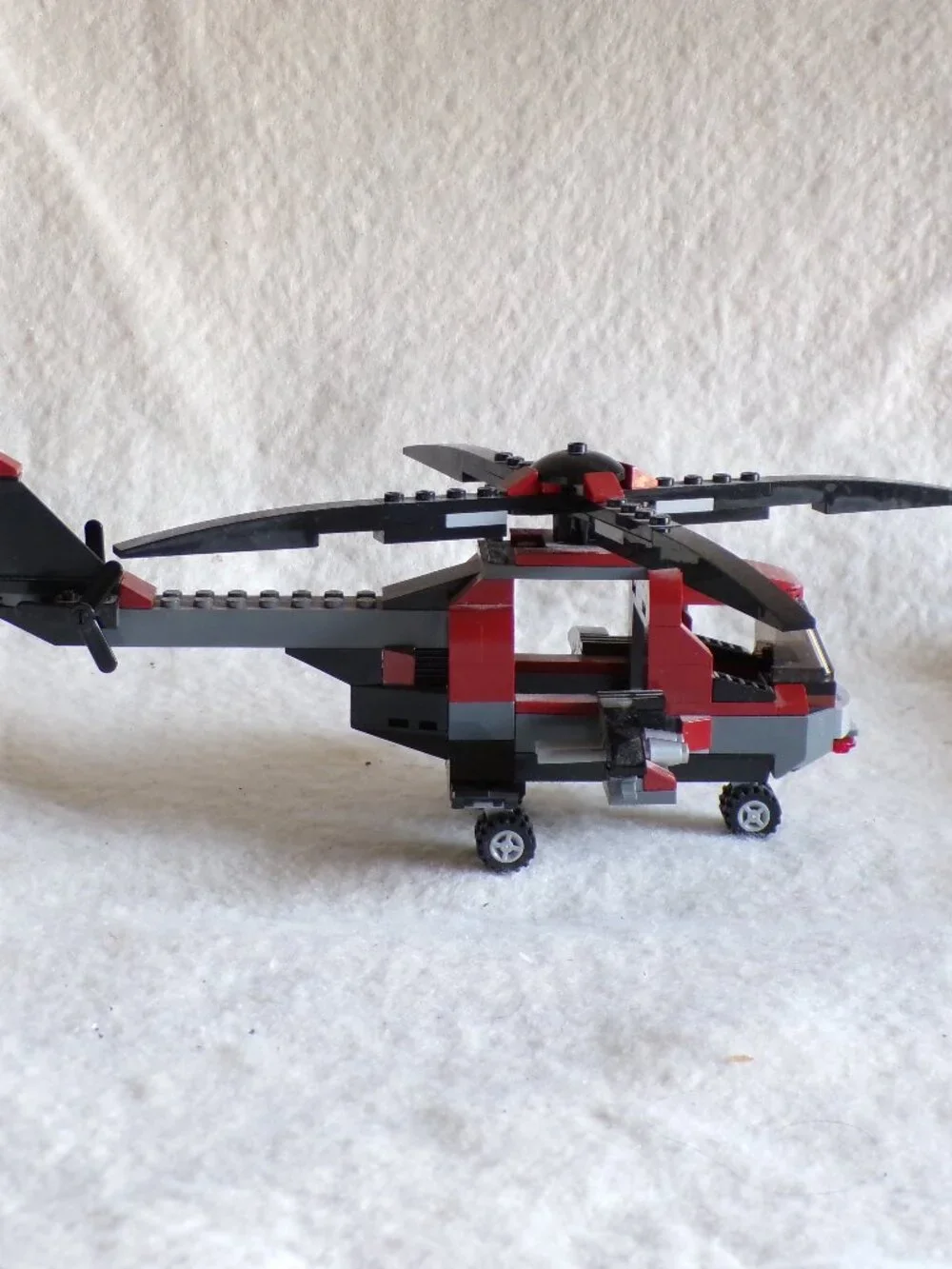 LEGO Deadpool Chopper Showdown Mostly Complete Helicopter Only 6866 Wolverine